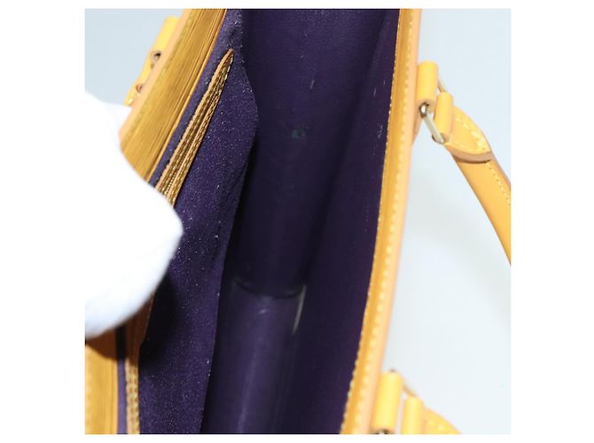 LOUIS VUITTON Epi Sac Plat Hand Bag Yellow M52079 LV - vista 18