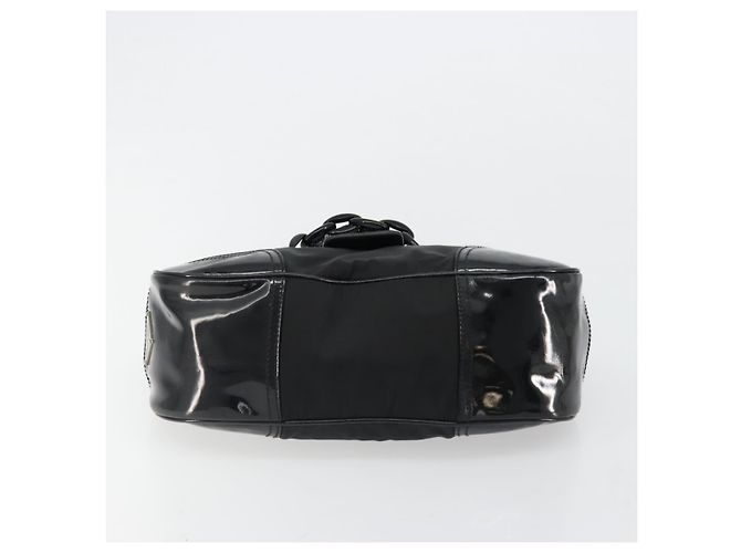 PRADA Schultertasche Nylon Schwarz - Ansicht 5