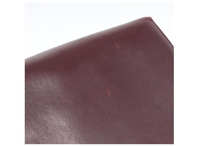 Céline CELINE Horse Carriage Shoulder Bag Leather Bordeaux Gold - vista 3