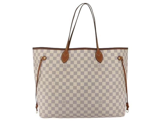 LOUIS VUITTON Damier Azur Neverfull GM Tote Bag N41360 LV - vista 13