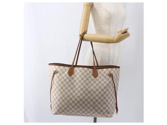 LOUIS VUITTON Damier Azur Neverfull GM Tote Bag N41360 LV - vista 22