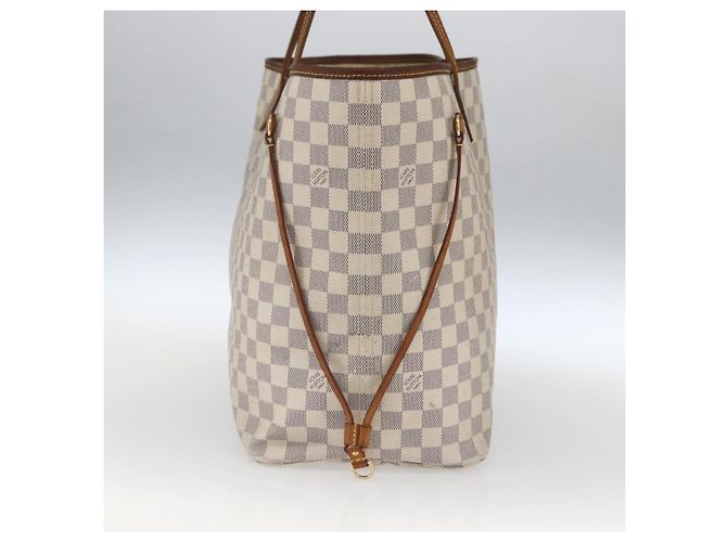 LOUIS VUITTON Damier Azur Neverfull GM Tote Bag N41360 LV - vista 3