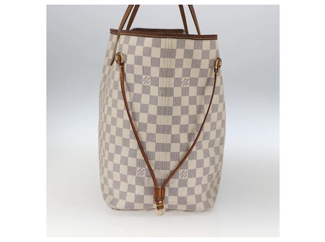 LOUIS VUITTON Damier Azur Neverfull GM Tote Bag N41360 LV - vista 4