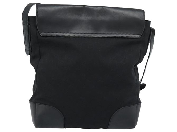 Borsa a tracolla GUCCI GG Canvas Web Sherry Line nera, argento e rossa 322077 autentica ka4834 - vista 2