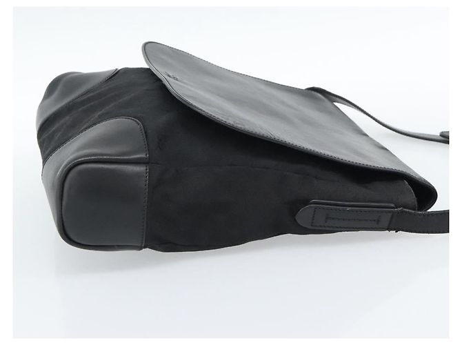 Borsa a tracolla GUCCI GG Canvas Web Sherry Line nera, argento e rossa 322077 autentica ka4834 - vista 4