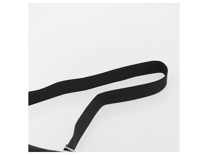 GUCCI GG Canvas Shoulder Bag Black Silver 35098 - vista 8
