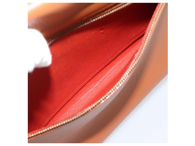 Céline CELINE Trapeze Hand Bag Leather 2way Brown Gold - vista 25