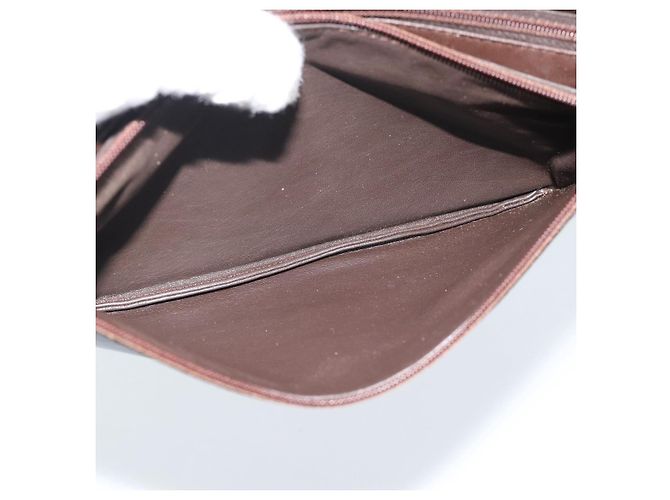 Céline CELINE Shoulder Bag Leather Brown Gold - vista 12