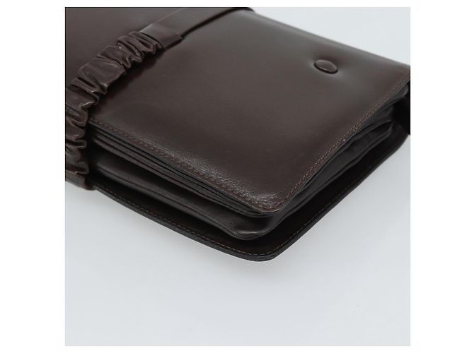Céline CELINE Shoulder Bag Leather Brown Gold - vista 17