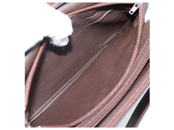 Céline CELINE Shoulder Bag Leather Brown Gold - vista 22