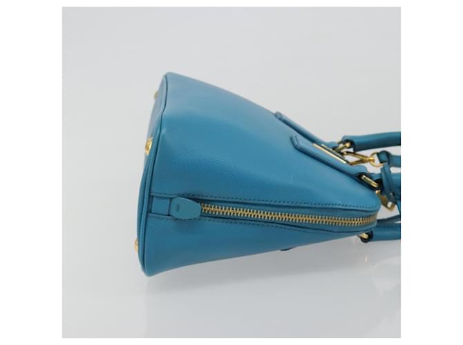 PRADA Hand Bag Saffiano leather 2way Light Blue - vista 3