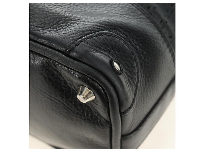 Chloé Chloe Kerala Hand Bag Leather Black Silver - vista 15