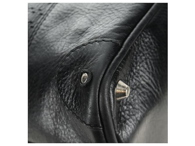 Chloé Chloe Kerala Hand Bag Leather Black Silver - vista 16
