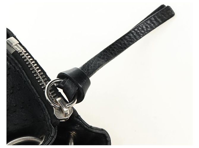 Chloé Chloe Kerala Hand Bag Leather Black Silver - vista 22