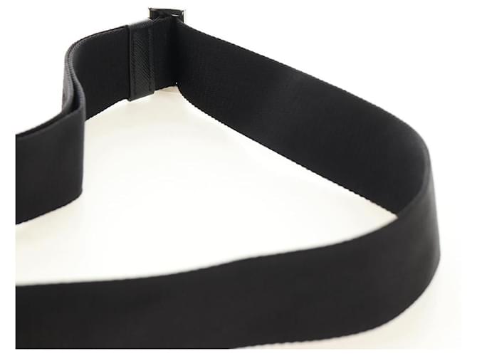 PRADA Shoulder Bag Nylon Black Silver - vista 14