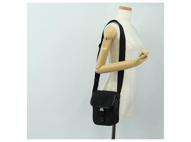 PRADA Shoulder Bag Nylon Black Silver - vista 28