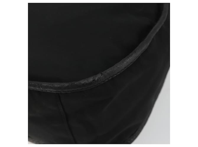 PRADA Shoulder Bag Nylon Black Silver - vista 16