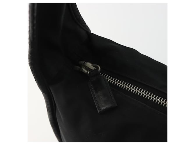 PRADA Shoulder Bag Nylon Black Silver - vista 19