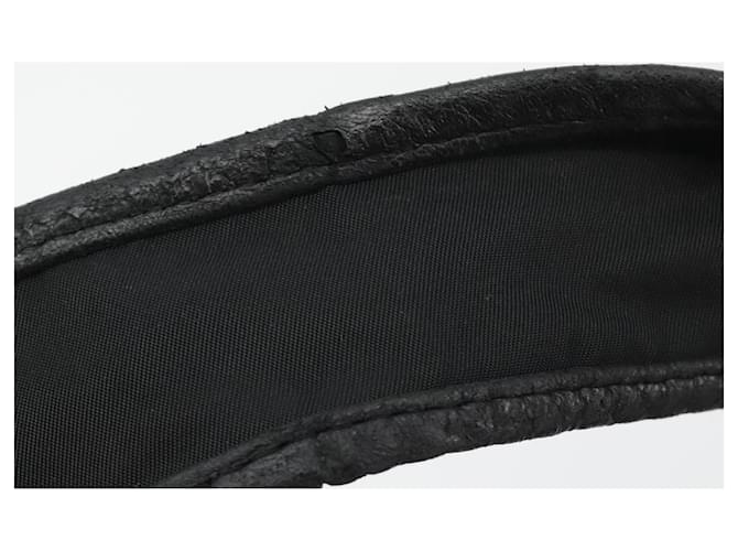 PRADA Shoulder Bag Nylon Black Silver - vista 8