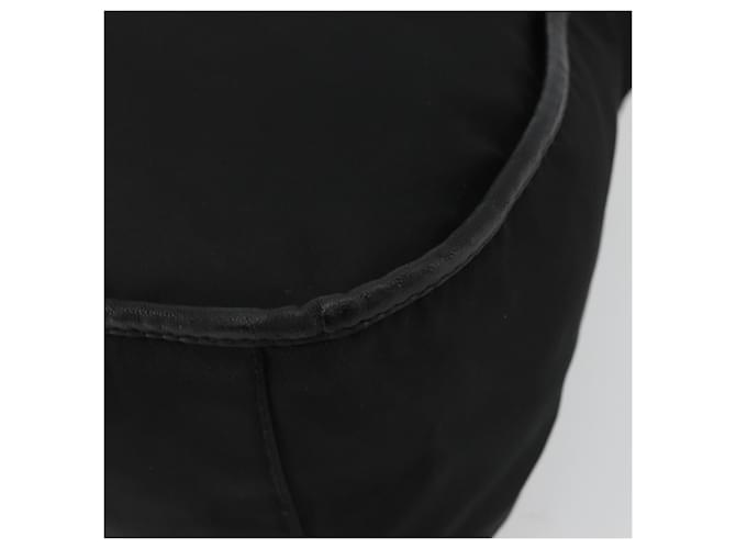 PRADA Shoulder Bag Nylon Black Silver - vista 9