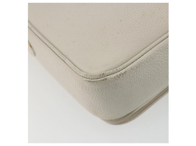 SAINT LAURENT Shoulder Bag Leather White Gold - vista 16