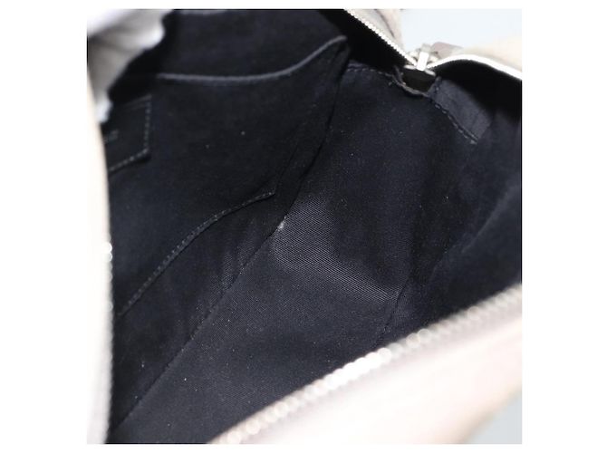 SAINT LAURENT Sac à épaule Daim Gris Argent 520533 - vue 21
