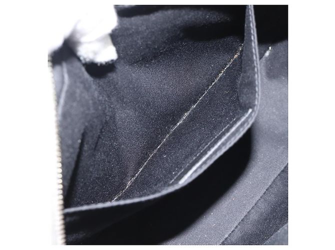 SAINT LAURENT Sac à épaule Daim Gris Argent 520533 - vue 23