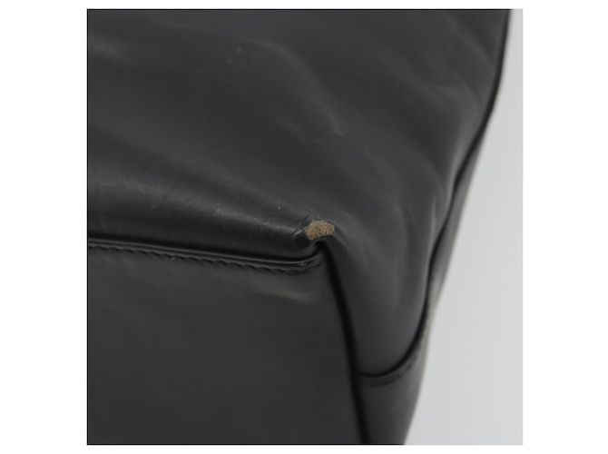 GUCCI Shoulder Bag Leather Black Silver 001 3297 - vista 16