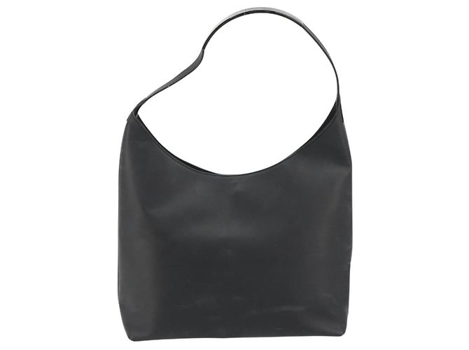 GUCCI Shoulder Bag Leather Black Silver 001 3297 - vista 2
