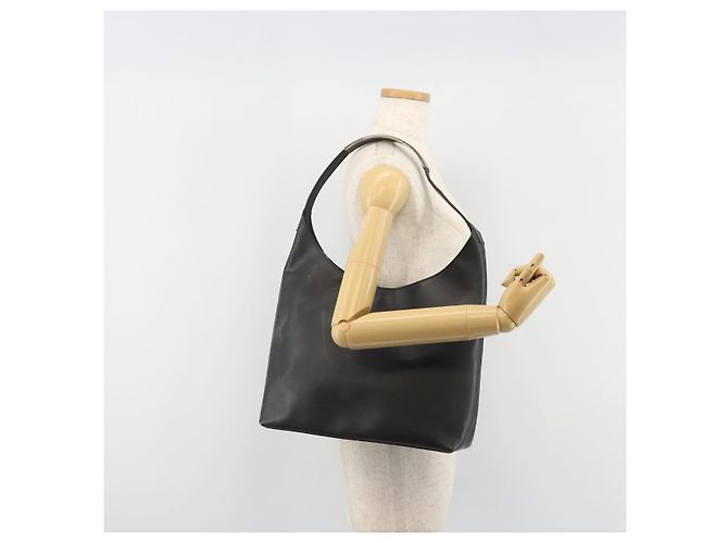GUCCI Shoulder Bag Leather Black Silver 001 3297 - vista 23