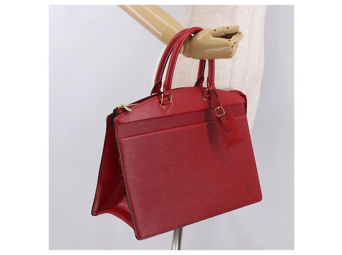 LOUIS VUITTON Epi Riviera Hand Bag Red M48187 LV - vista 25