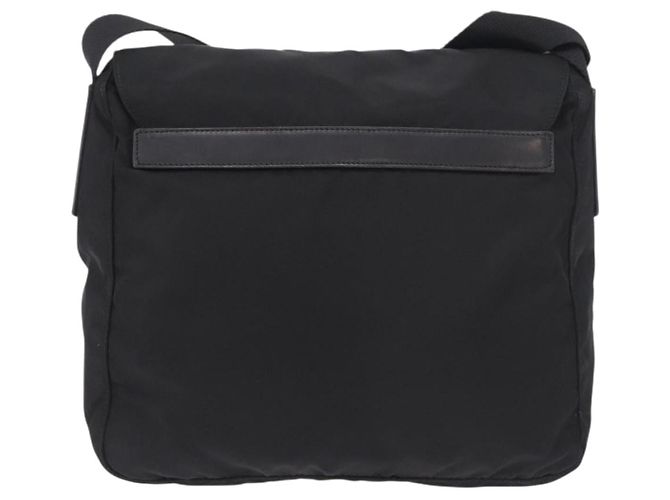 Borsa a tracolla PRADA in nylon nero e argento, autentica 189321A - vista 2