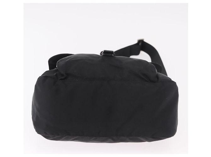 Borsa a tracolla PRADA in nylon nero e argento, autentica 189321A - vista 5