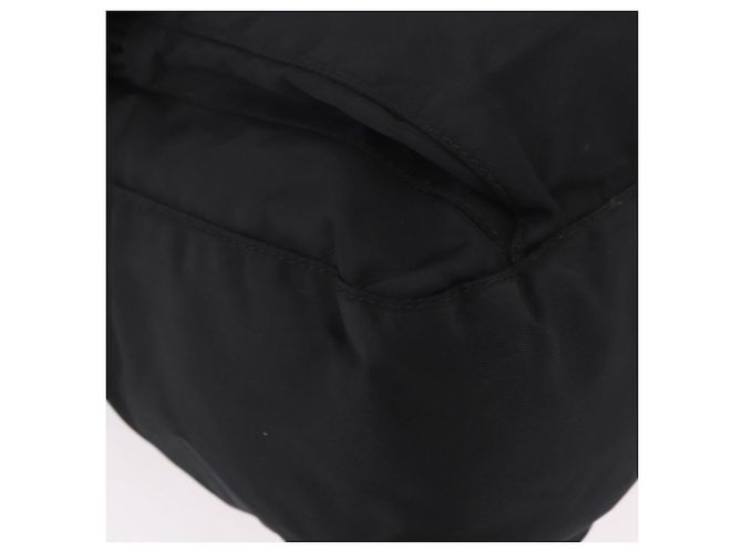 Borsa a tracolla PRADA in nylon nero e argento, autentica 189321A - vista 9