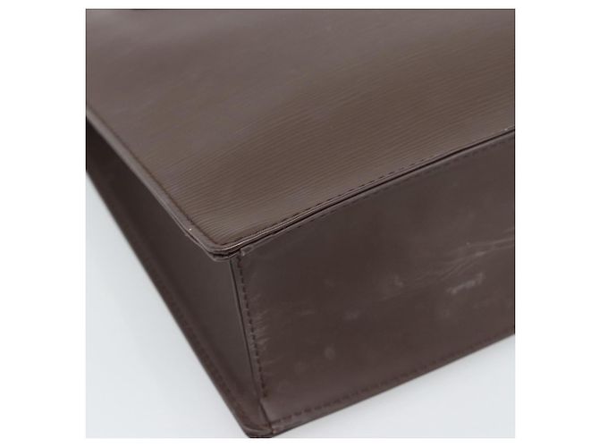 Borsa a mano LOUIS VUITTON Epi Sac Plat PM color moka M5274D LV - vista 14
