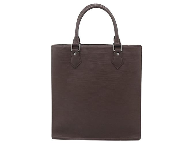 Borsa a mano LOUIS VUITTON Epi Sac Plat PM color moka M5274D LV - vista 2