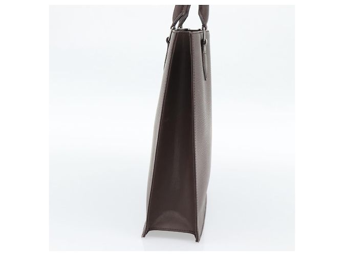 Borsa a mano LOUIS VUITTON Epi Sac Plat PM color moka M5274D LV - vista 3