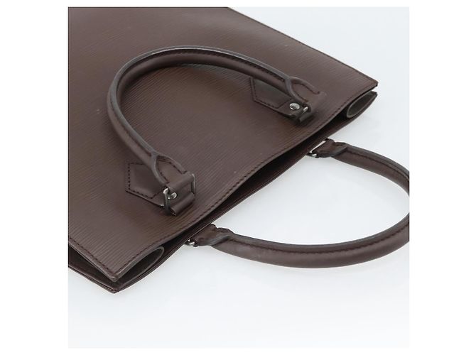 Borsa a mano LOUIS VUITTON Epi Sac Plat PM color moka M5274D LV - vista 6