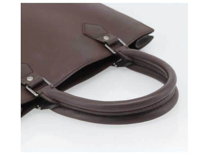 Borsa a mano LOUIS VUITTON Epi Sac Plat PM color moka M5274D LV - vista 7