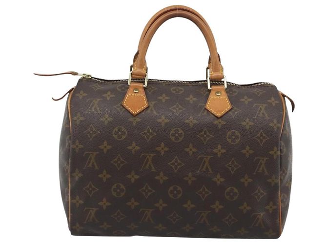 LOUIS VUITTON Monogram Speedy 30 Hand Bag L002 LV - vista 2