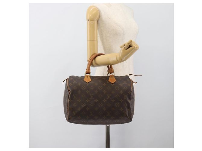 LOUIS VUITTON Monogram Speedy 30 Hand Bag L002 LV - vista 21