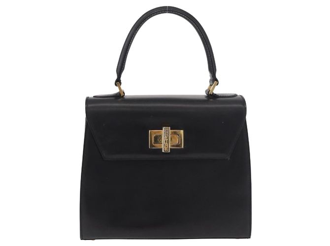 Céline CELINE Hand Bag Leather Black Gold - vista 13