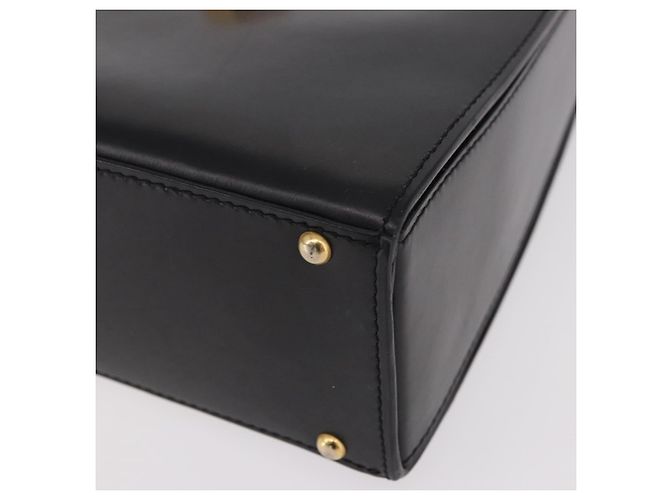 Céline CELINE Hand Bag Leather Black Gold - vista 15