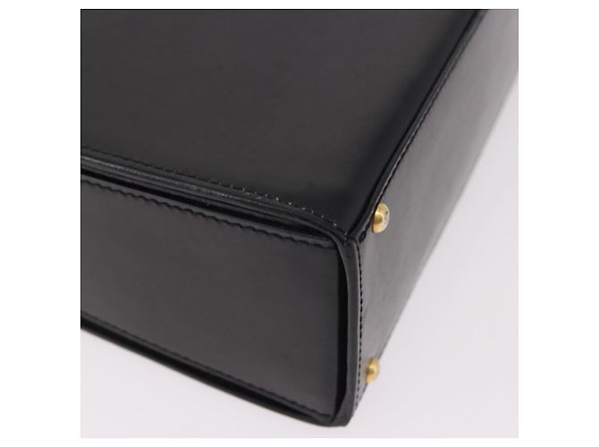 Céline CELINE Hand Bag Leather Black Gold - vista 16