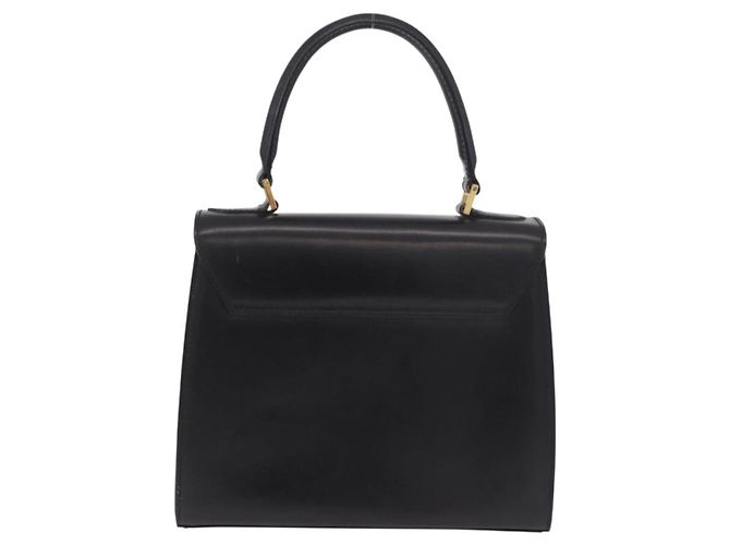 Céline CELINE Hand Bag Leather Black Gold - vista 2