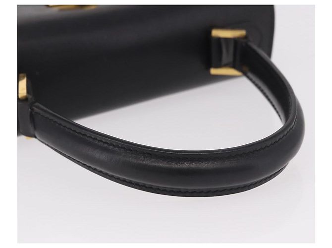 Céline CELINE Hand Bag Leather Black Gold - vista 7