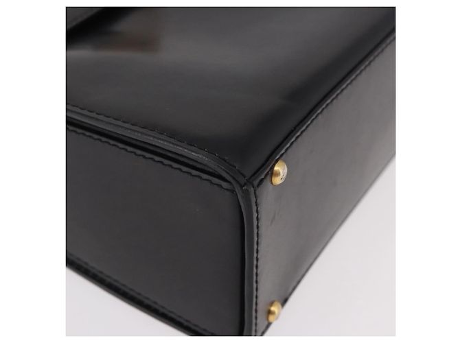 Céline CELINE Hand Bag Leather Black Gold - vista 8