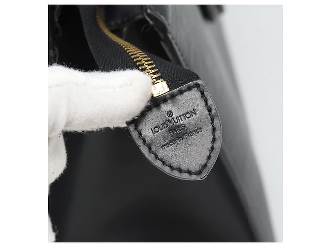 LOUIS VUITTON Epi Riviera Hand Bag Black M48182 LV - vista 18