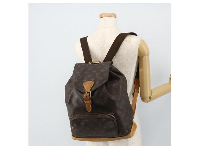 LOUIS VUITTON Monogram Montsouris GM Backpack M51135 LV - vista 24