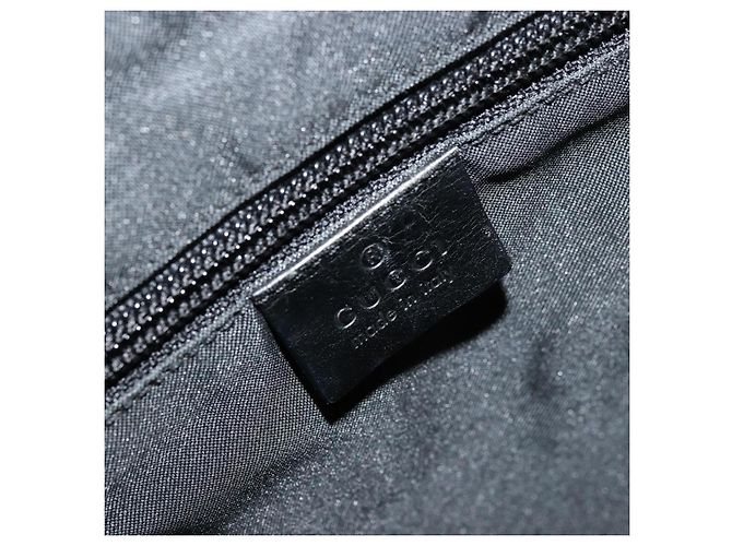 GUCCI GG Canvas Backpack Black Silver 019 0352 - vista 19